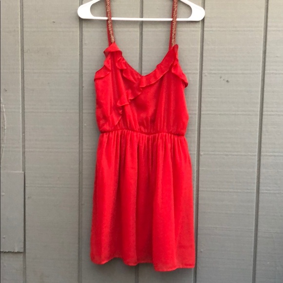 Zara Dresses & Skirts - Trafaluc Dress With Beaded Straps